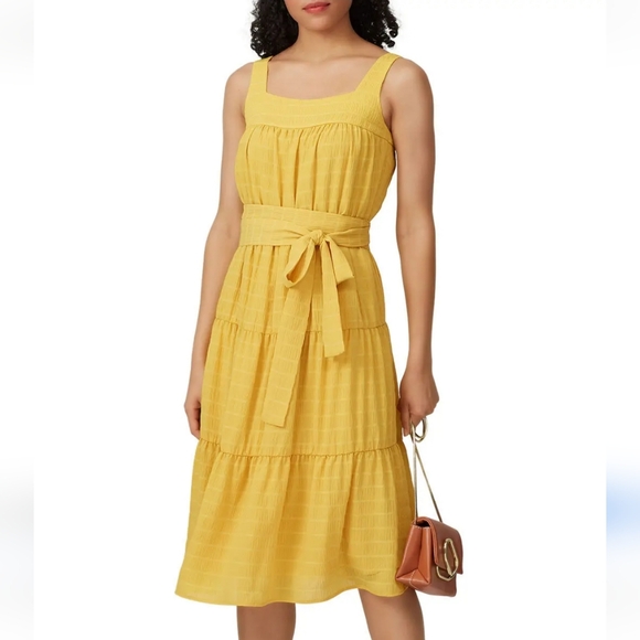 Slate & Willow Dresses & Skirts - Slate and Willow Yellow Midi Dress S2
